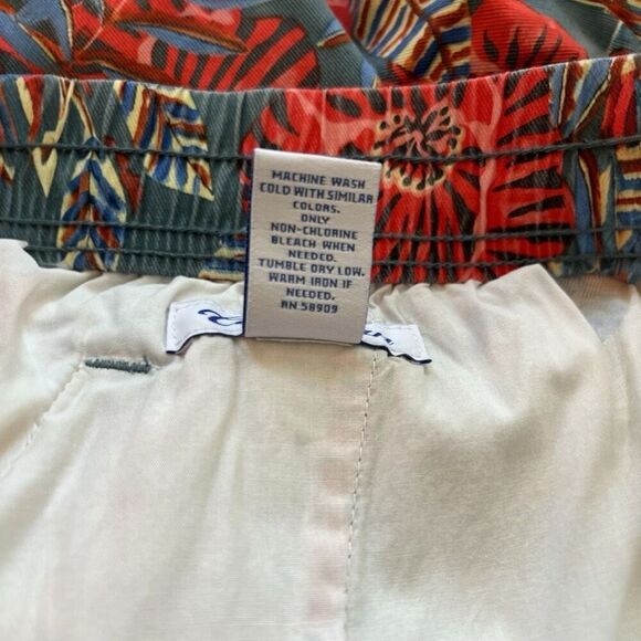 NWT Caribbean Aqua Collection Men's Shorts 9" Inseam‎ Poppy Floral Size XXL - Picture 6 of 6